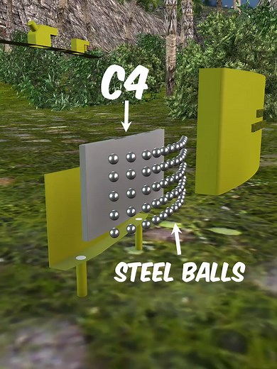 Cómo Funciona una Mina Claymore: Explosión Direccional