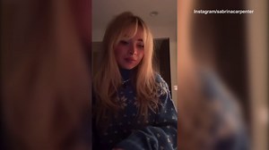 Sabrina Carpenter shares an emotional cover of 'Merry Christmas Darling'