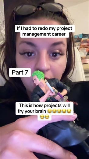 😂😂 not even a joke get ready to feel like this a lot of the time! I loveeee the constant changes, shifts in priorities, not knowing what will happen the next day. But at the same time your brain just feels like it was on stair master for the last 45 minutes. So my biggest advise would be to have something in place to relax your mind. My ones holidays and turns ups which is not sustainable 😂 meditation, journaling, yoga, walk in a park - that’s the more efficient way! #projectmanagement #pmo #