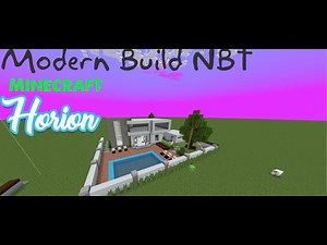 Brand NEW Instant Build Nbt for Horion.. Modern House Npc