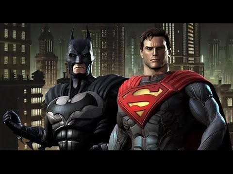 Injustice: Gods Among Us All Cutscenes HD GAME - Justice League