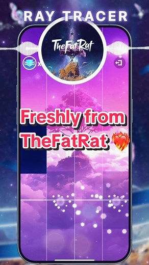 ✨'Ray Tracer' has arrived on Magic Tiles 3 along with an exclusive theme dedicated to TheFatRat! 🪐 Join the journey of chasing the light through space and time with this brand new track! 🔥 In every beat and lyric, the epic captures the relentless pursuit of breaking boundaries, searching for the future, and embracing hope. 🌠 Listen up to the universe, chase the light - time to shine! 🌟 ▶️ #MagicTiles3 #TheFatRat #RAYTRACER #rhythmgame #musicgame #gaming