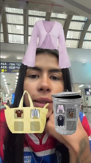 I THREW THE CLOTHES IN THE TRASH