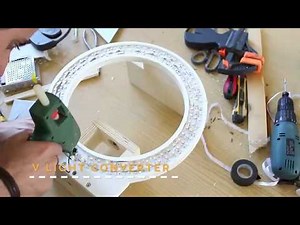 How to make your own powerfull RING LIGHT diy