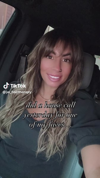 When a Ktip hair bestie needs a house call, you make it work! #pensacolahairstylist #pensacolaextensions #livedinblonde #ktipextensions