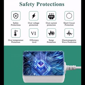 24V 0.5A Power Supply Adapter ETL Listed Class 2 Certified Power Adapter 100-240V AC to 24V DC Converter for Essential Oil Diffusers, Aromatherapy Humidifiers 5.5x2.1mm Tip 12W 6ft Cord