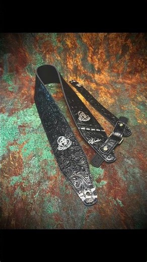 Handmade guitar strap #leather #art #handmade #guitar #dbd #guitarcraft #leathercompany #artist