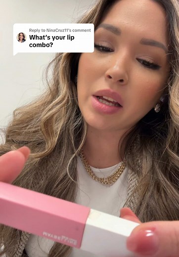 Replying to @NinaCruz11 💋 Lip Combo! 1. @Maybelline NY Super Stay in Dreamer; 2. Dollar Store lip Liner 😅 3. @maccosmetics Matte Lipstick in HoneyLove.