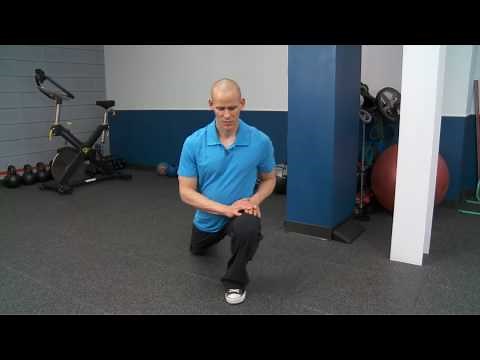 Closed-Chain Ankle Dorsiflexion - A + B