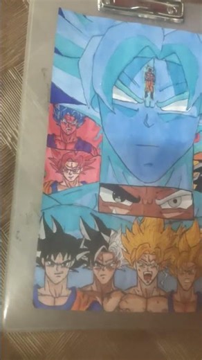 Drawing Goku all form .🗿