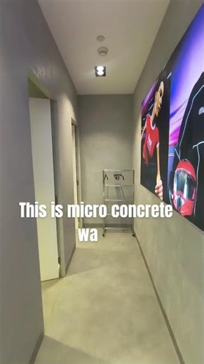 Micro Topping Concrete wall | Available on IndiaMART