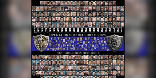 109 children rescued, 244 arrested in child exploitation sting, FBI says
