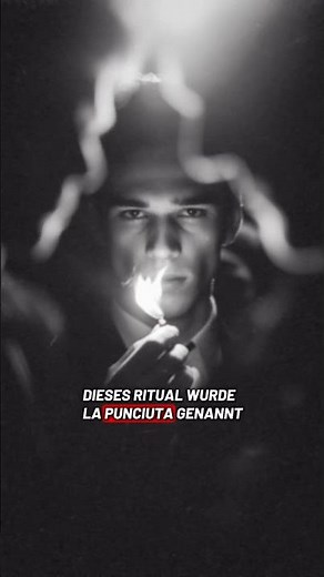 The Mafia's secret initiation ritual…