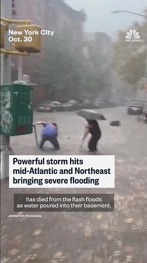 Powerful storm hits mid-Atlantic and Northeast bringing severe flooding
