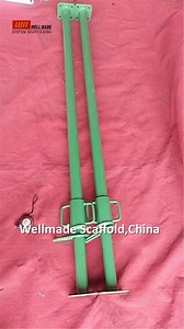 [Hot Item] Scaffolding Steel Adjustable Shoring Props for Construction Support (Square Plate)