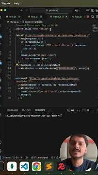 Fetch vs Axios in JavaScript (2026) | Which One Should You Use? 🔥 #coding #axios #backend