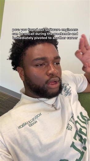 Not in my future especially after hearing different on-call stories 😭😭😭 for my SWEs who’ve been on call before how is it generally? Let’s educate the community 🙏🏾 #fyp #softwareengineer #swe #techjobs #softwareengineering