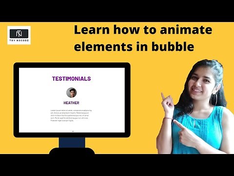Transition Effect in Bubble.io | Make Element look better