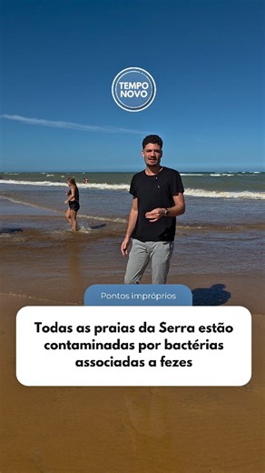 Portal Tempo Novo on Instagram: "Todas as praias da Serra apresentam pontos impróprios para banho. Esses trechos estão contaminados por bactérias associadas a fezes humanas, o que faz com que o banho de mar passe a representar risco a sua saúde. A responsabilidade pela coleta, tratamento e destinação correta do esgoto é da Cesan. A contaminação atinge praias ao longo de todo o litoral da Serra, desde Carapebus, no sul do município, até Nova Almeida, no extremo norte da cidade. Dos 26 pontos moni