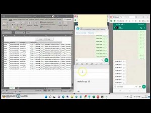 Send WhatsApp from Excel using vba and api