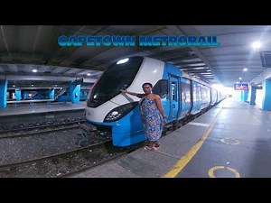 RIDING CAPE TOWN'S NEW TRAIN : SCENIC JOURNEY FROM THE CITY TO FISH HOEK AND BACK #trainrides