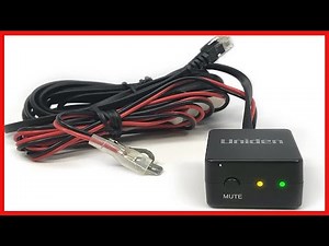Uniden RDA-HDWKT Radar Detector Smart Hardwire Kit with Mute Button, LED Alert