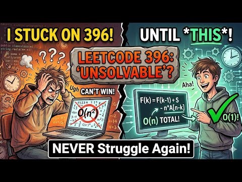 Stop Brute Force ❌ | LeetCode 396 Java (Rotate Trick 💡)