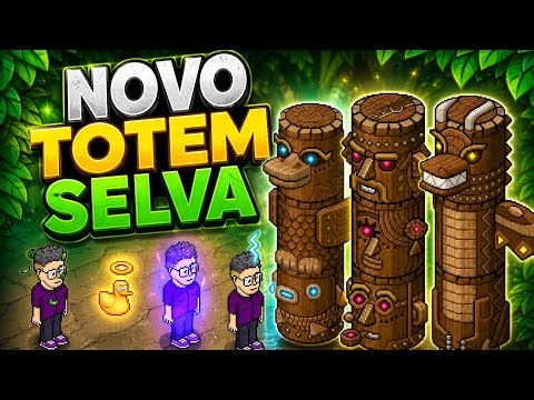 I bought the new Jungle Totem in the official Habbo Hotel.