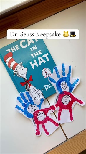 Crafting Thing 1 and Thing 2 Keepsakes