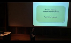 Lessons Learned: Safety in the Laboratory
