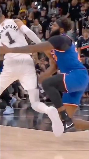 WEMBY JUST DROPPED MITCHELL ROBINSON 👀‼️