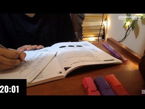 LATE NIGHT RAIN STUDY WITH ME 🌧|THUNDERSTORMS| No music,Rain sound,Background noise| ASMR