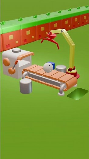 Pacman Factory! 🏭 #pacmanfun #shortvideo