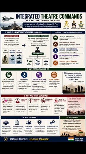 ⚔️ Integrated Theatre Commands: One Force, One Command, One Vision