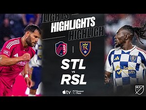 St. Louis CITY SC vs. Real Salt Lake | Full Match Highlights | Victor Olatunji BRACE!!