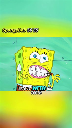 SpongeBob y la astilla en su dedo