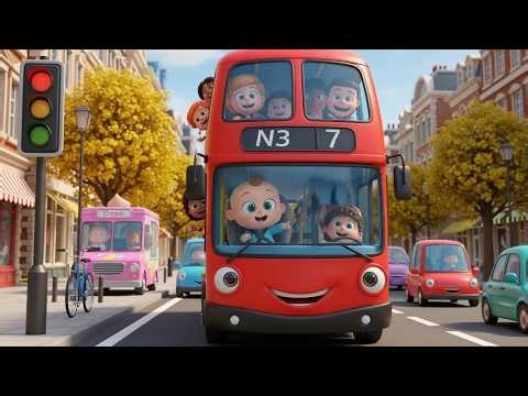 Beep Beep City Bus 🚌 | Learn Vehicles for Kids | Fun Transportation Song