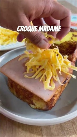 CROQUE MADAME - Easy recipe