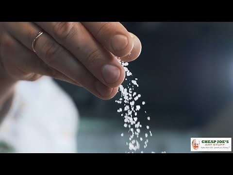 Cheap Joe's 2 Minute Art Tips - How To Use Salt in Your Watercolor Wash