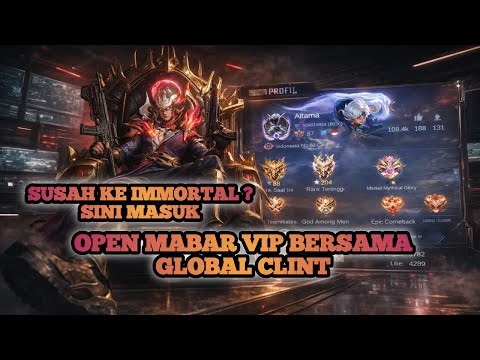 LIVE OPEN MABAR GRATIS /VIP MOBILE LEGENDS #MLBB #SHORT #MOBILELEGENDS #fyp