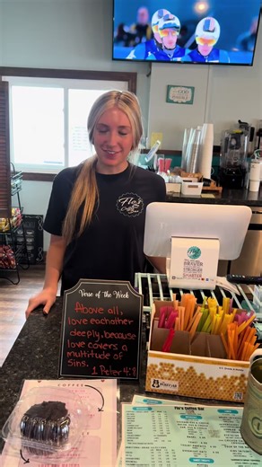 Enjoying Coffee and Tea at Flos Coffee Bar