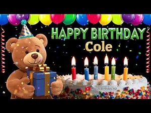 Cole Happy birthday To You - Happy Birthday song name Cole 🎁 🎂