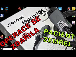 🚗 USB Vgate vLinker FS nej. kabel pro FORSCAN-INSTALACE., nastavení (Ford,Mazda,Lincoln,Mercury) CZ