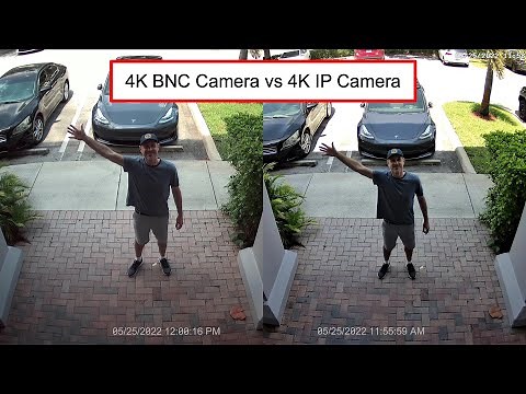 4K BNC Camera vs IP Camera