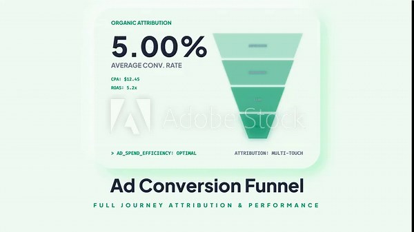 Ad Conversion Funnel Full Journey Attribution & Performance Metrics Explained