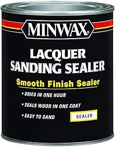 Amazon.com: Minwax 154000000 Lacquer Sanding Sealer, Quart,Clear : Everything Else