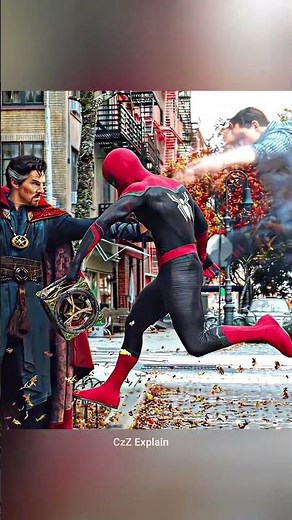 Spider-Man Spidey Sense Activates Against Doctor Strange