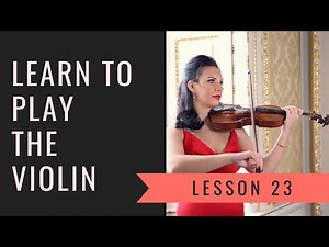 Mind Luster - Learn LEARN THE VIOLIN ONLINE Lesson 23 Advanced 3rd Position Exercises