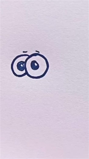 How to draw a fish step by step using two zeros.