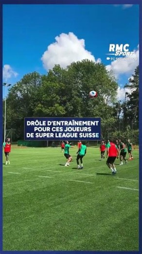 Un drôle d'entraînement en Super League suisse